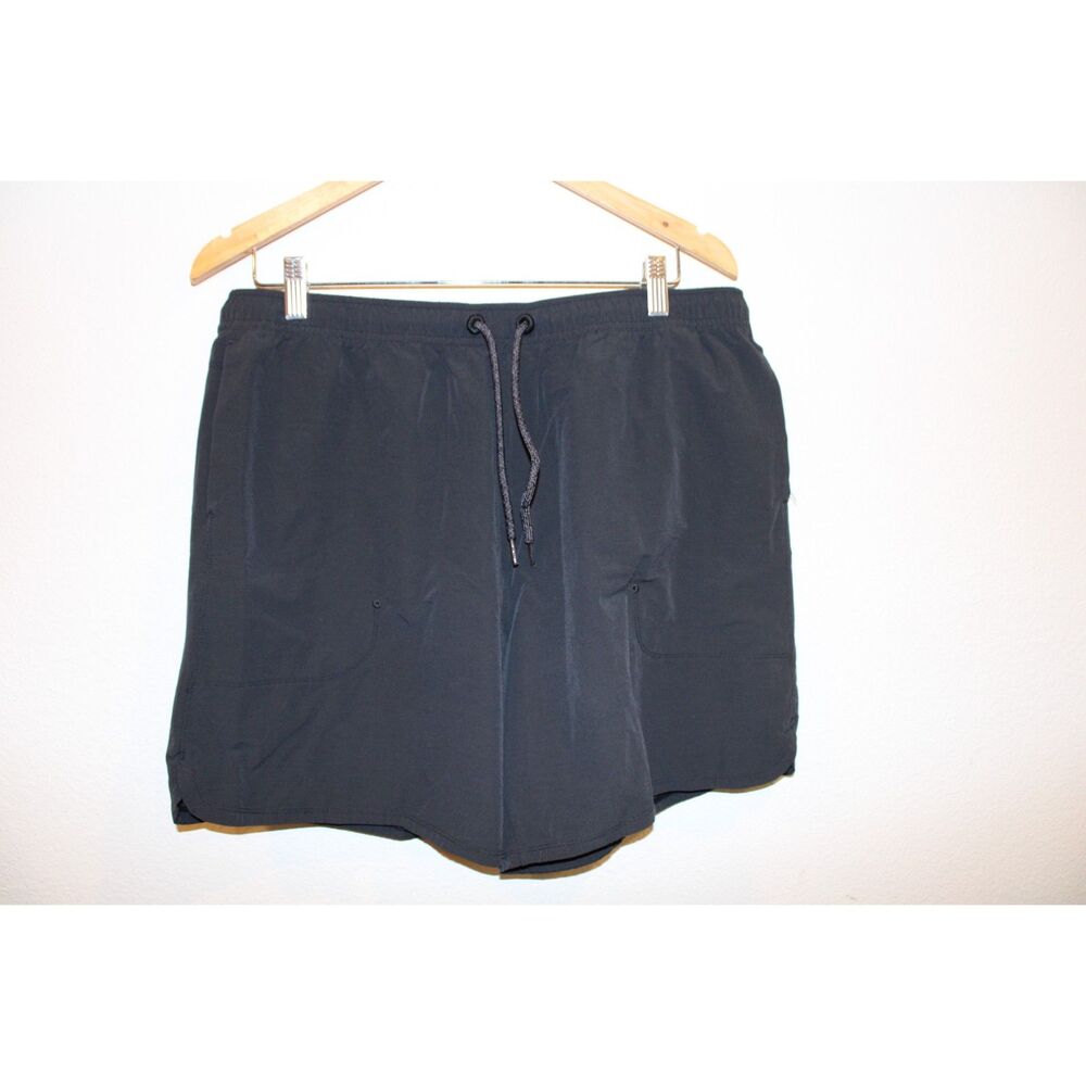 Allbirds merino wool blend pull on athletic shorts black large no lining